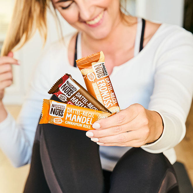 Bio Dattel-Riegel Haselnuss Choco Crush