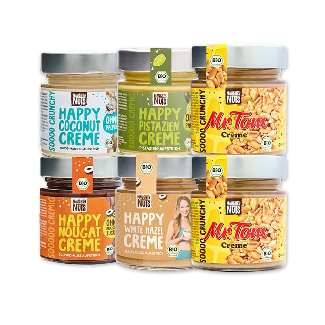 Naughty Nuts Brotaufstrich Aufstrich Einsteiger Paket