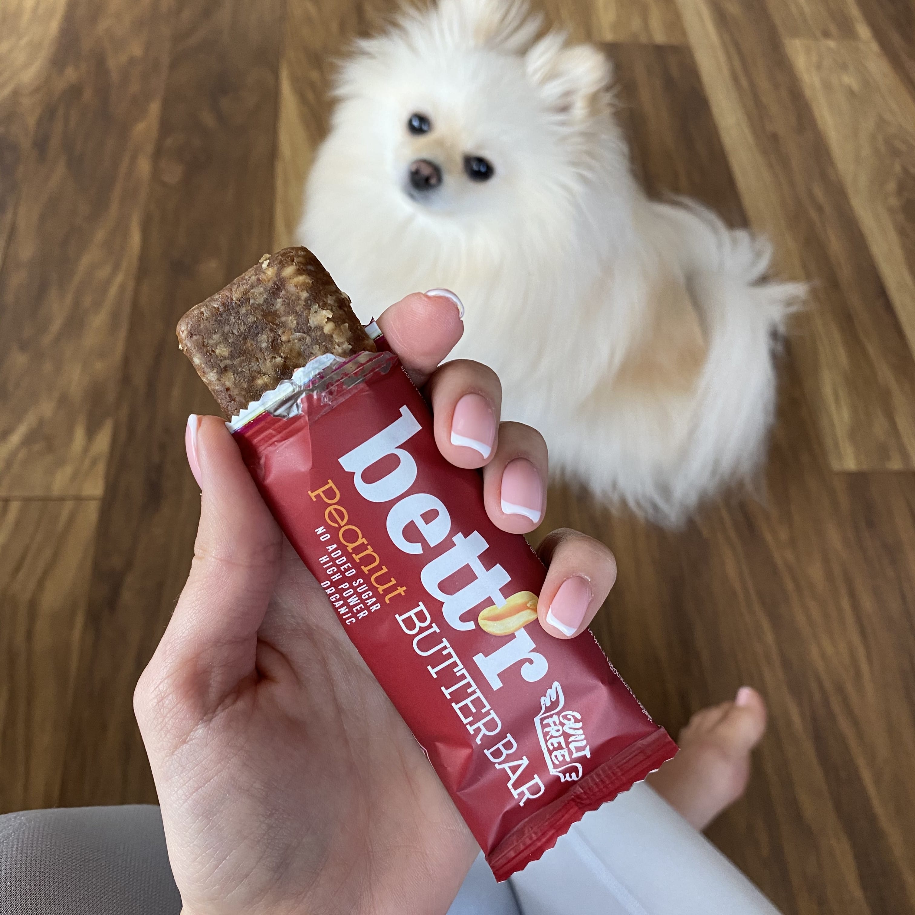 Bett'r Nussmus Riegel Bio Erdnussmus-Riegel