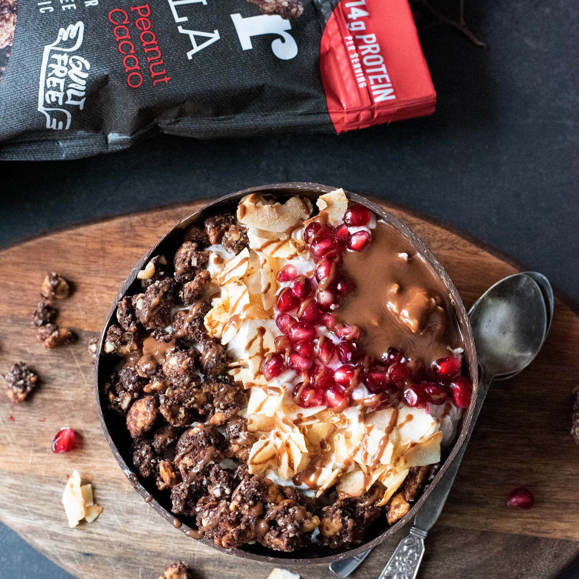 Bio Protein Granola Erdnuss & Kakao