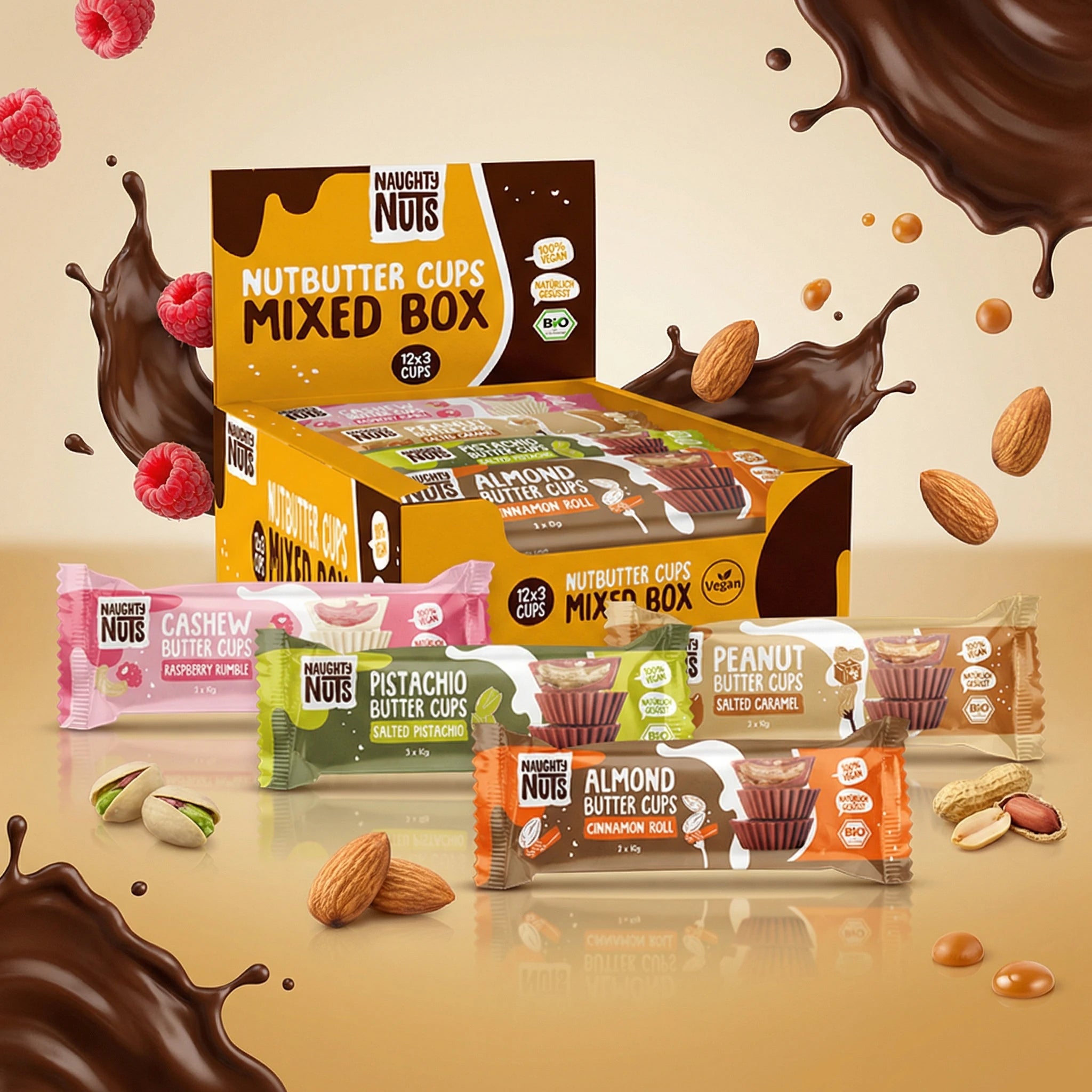 Bio Nutbutter Cups Mixed Box
