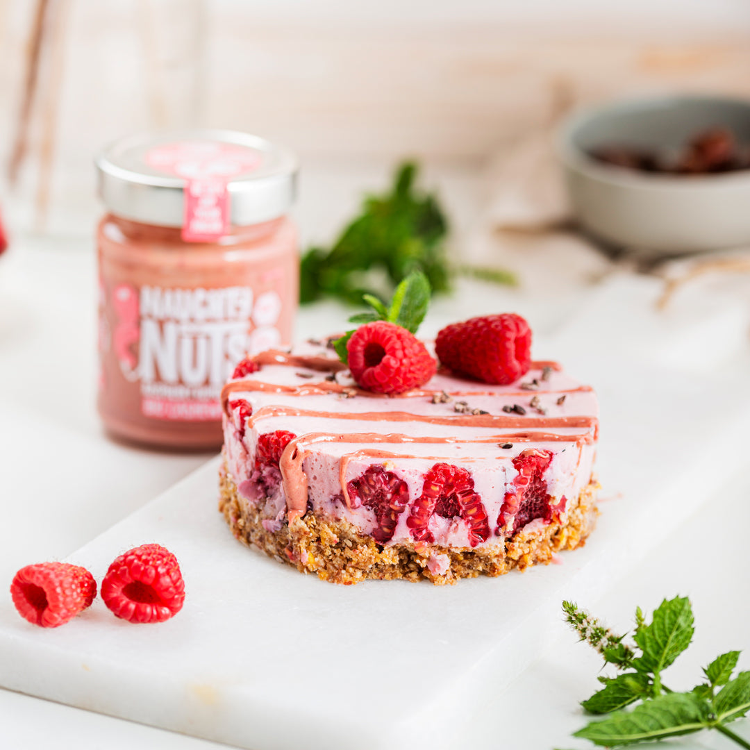 Himbeer Käsekuchen mit Rasberry Rumble