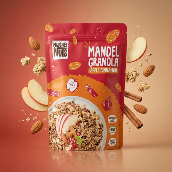 Bio Mandel Granola Apple Cinnamon