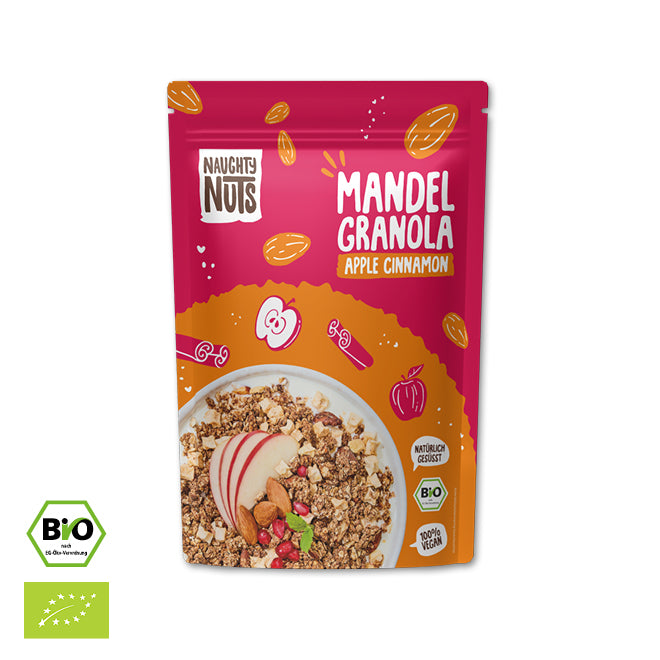Bio Mandel Granola Apple Cinnamon