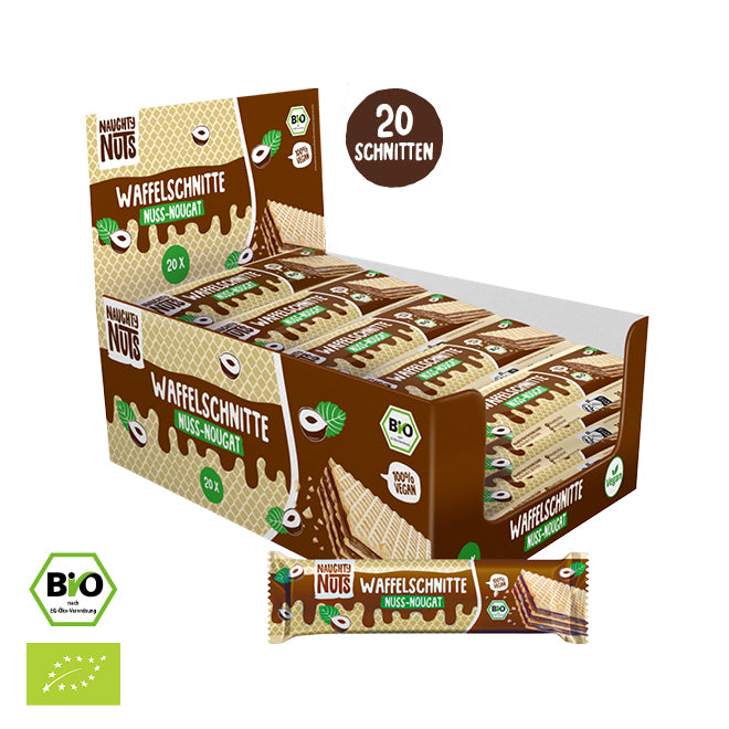 Bio Waffelschnitte Nuss-Nougat