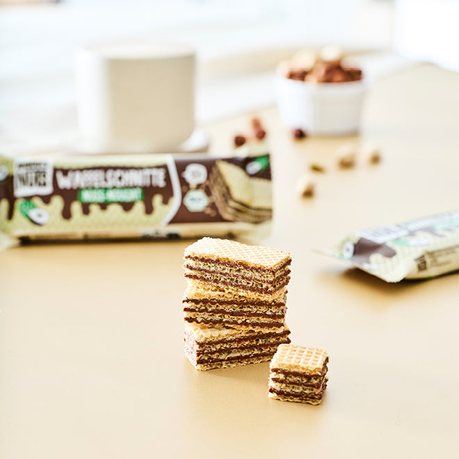 Bio Waffelschnitte Mixed Box (Nuss-Nougat &amp; Pistazie)