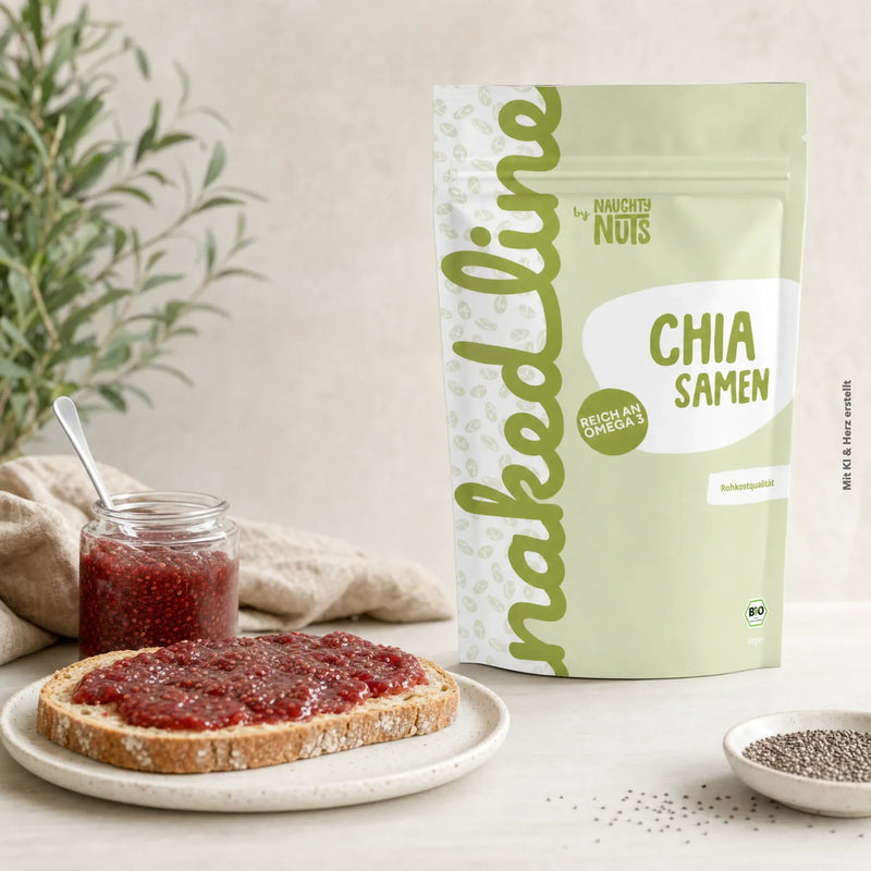 Chia Samen 1kg | Schneller Fruchtaufstrich