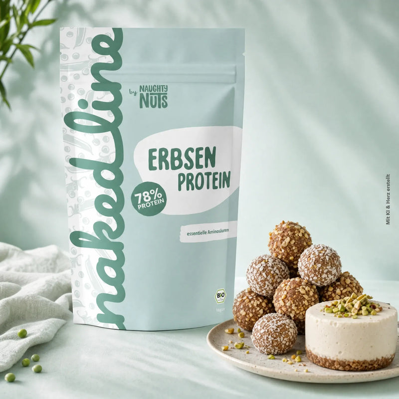 Erbsen Protein 500g | Schnelle Proteinbällchen