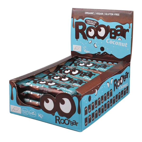 Bio Schokoriegel mit Kokosnuss (16 Riegel)