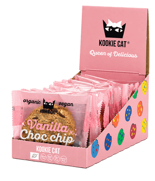 Kookie Cat Cookie Bio Cookie Chocolate-Chips & Vanille