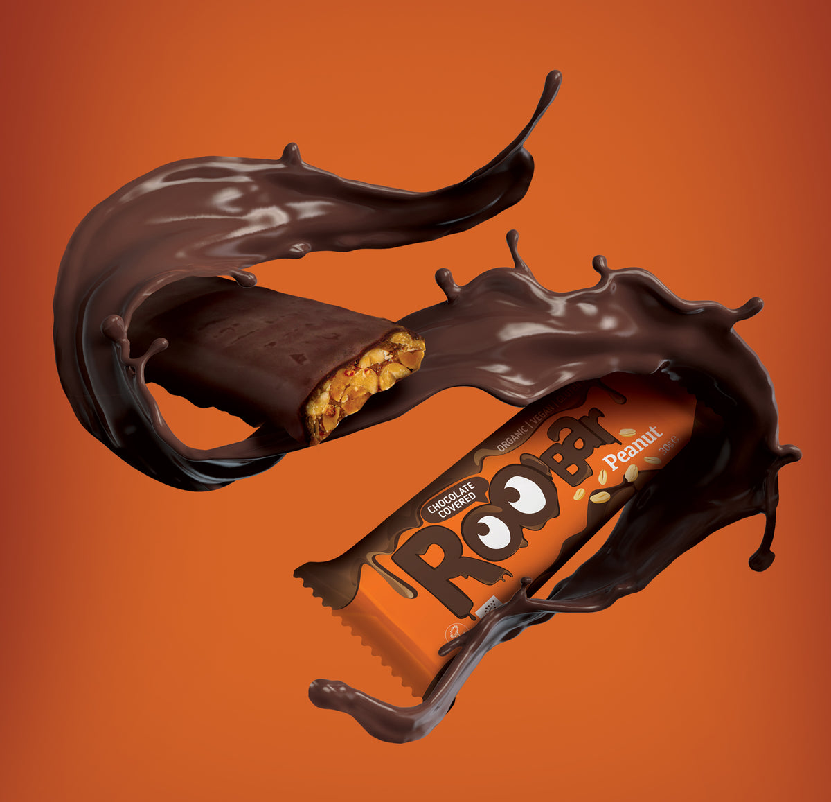 Bio Schokoriegel mit Erdnuss (16 Riegel)