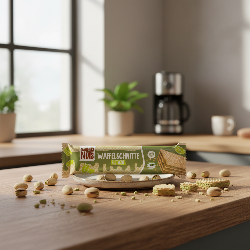 Bio Waffelschnitte Pistazie