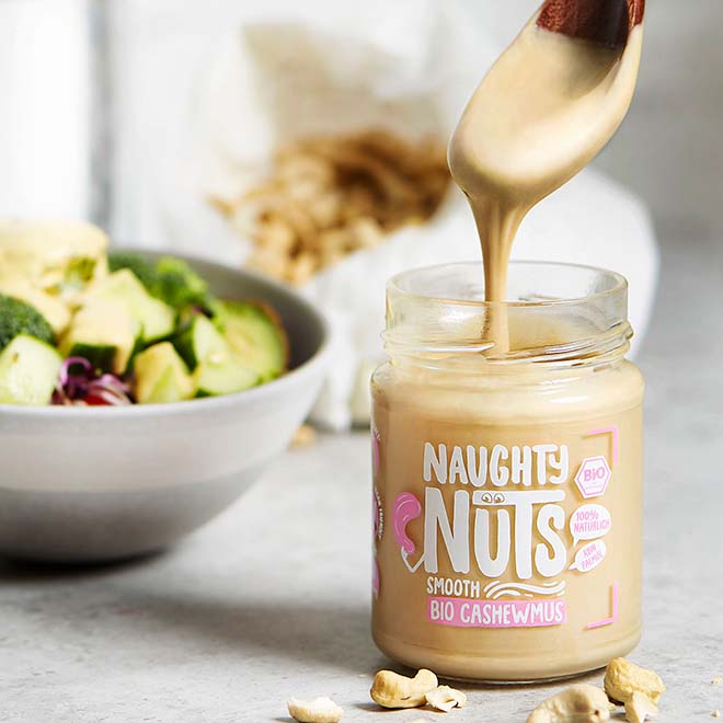 Bio Cashewmus Smooth (500g Glas)